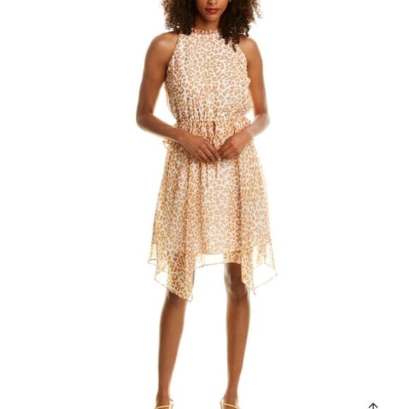 SAM EDELMAN Halter Mini Dress